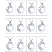 Buddha Stones 925 Sterling Silver 12 Constellations of the Zodiac Cat's Eye Love Support Necklace Pendant Necklaces & Pendants BS 17