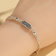 FREE Today: Peace And Joy Safe Well Handmade 925 Sterling Silver Braided Bracelet