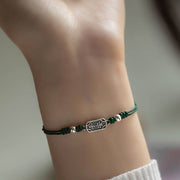 FREE Today: Peace And Joy Safe Well Handmade 925 Sterling Silver Braided Bracelet