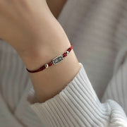 FREE Today: Peace And Joy Safe Well Handmade 925 Sterling Silver Braided Bracelet