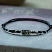 FREE Today: Peace And Joy Safe Well Handmade 925 Sterling Silver Braided Bracelet