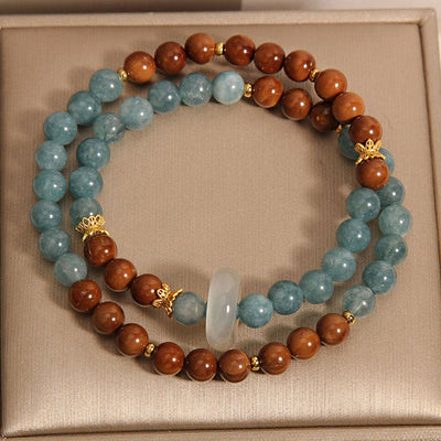 Buddha Stones Kuka Seed Jade Wealth Luck Bracelet Bracelet BS Kuka Seed Jade  (Wrist Circumference: 15-19cm)