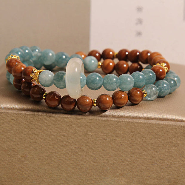 Buddha Stones Kuka Seed Jade Wealth Luck Bracelet Bracelet BS 3