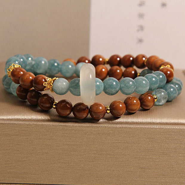 Buddha Stones Kuka Seed Jade Wealth Luck Bracelet Bracelet BS 8