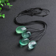 FREE Today: Protect Your Aura Green Fluorite Necklace Pendant