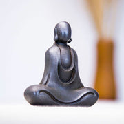 Buddha Stones Tibetan Buddha Iron Powder Rust Cast Resin Statue Desk Decoration Decorations BS 24