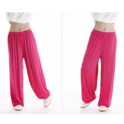 Buddha Stones Summer Elastic Waist Tai Chi Qigong Practice Modal Unisex Pants Unisex Pants BS 31