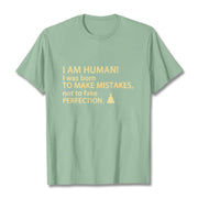 Buddha Stones I Am Human Tee T-shirt