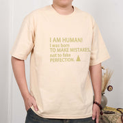 Buddha Stones I Am Human Tee T-shirt