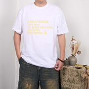 Buddha Stones I Am Human Tee T-shirt