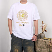 Buddha Stones There Is No Place Like Lotus Tee T-shirt