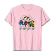 Buddha Stones Om Mani Padme Hum Lotus Tee T-shirt T-Shirts BS Light Pink 2XL