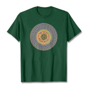 Buddha Stones 108 OM NAMAH SHIVAYA Mantra Sanskrit Tee T-shirt T-Shirts BS Forest Green 2XL