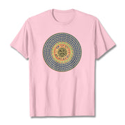 Buddha Stones 108 OM NAMAH SHIVAYA Mantra Sanskrit Tee T-shirt T-Shirts BS Light Pink 2XL