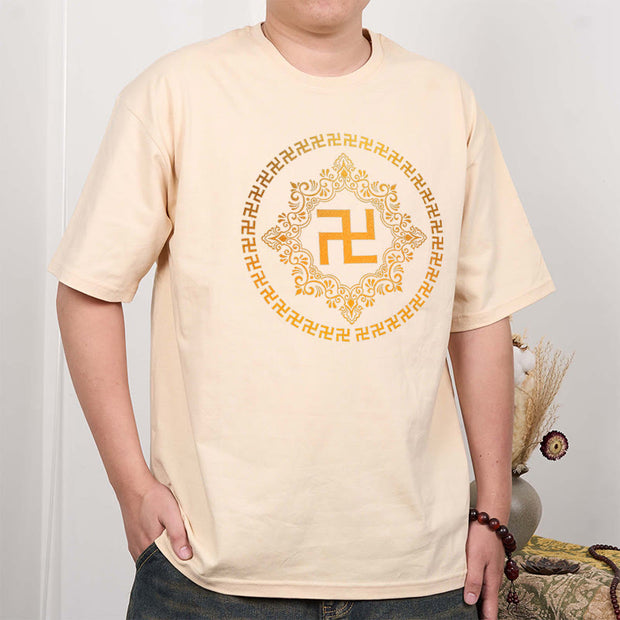 Buddha Stones Swastika Tee T-shirt