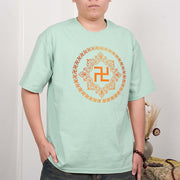 Buddha Stones Swastika Tee T-shirt T-Shirts BS 13