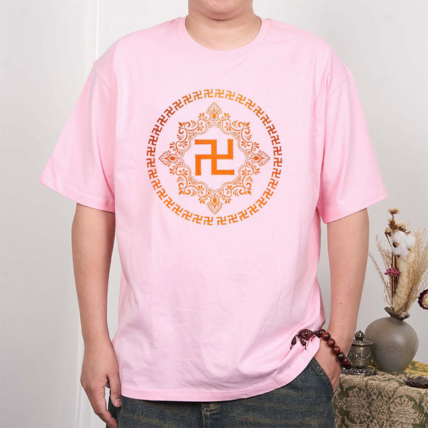 Buddha Stones Swastika Tee T-shirt T-Shirts BS 11