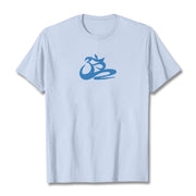 Buddha Stones OM Tee T-shirt T-Shirts BS Light Cyan 2XL