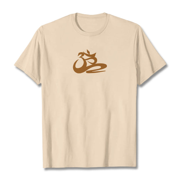 Buddha Stones OM Tee T-shirt T-Shirts BS Bisque 2XL