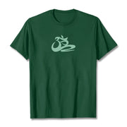 Buddha Stones OM Tee T-shirt T-Shirts BS Forest Green 2XL