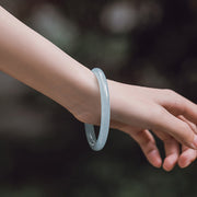 Buddha Stones Natural Aquamarine Serenity Bangle Bracelet (Extra 30% Off | USE CODE: FS30) - image 4