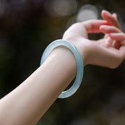 Buddha Stones Natural Aquamarine Serenity Bangle Bracelet (Extra 30% Off | USE CODE: FS30) - image 10