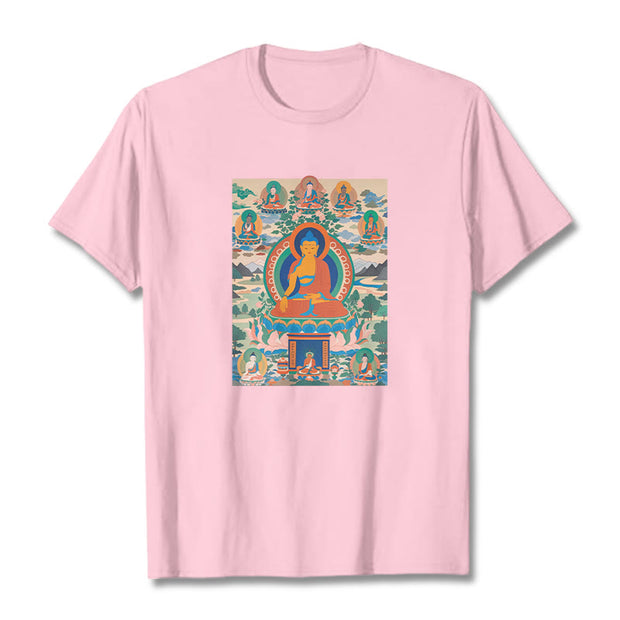 Buddha Stones The Medicine Buddha Sutra Transformed Into Art Tee T-shirt