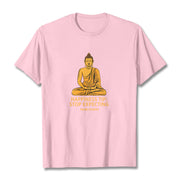 Buddha Stones Stop Expecting From others Buddha Tee T-shirt