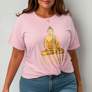 Buddha Stones Stop Expecting From others Buddha Tee T-shirt