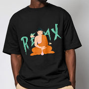 Buddha Stones RELAX Lotus Buddha Tee T-shirt