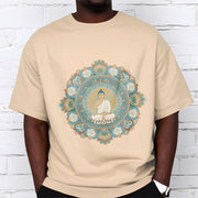 Buddha Stones Mandala Flower Buddha Tee T-shirt