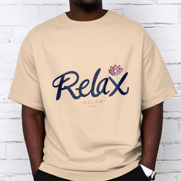 Buddha Stones RELAX Lotus Tee T-shirt