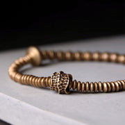 Buddha Stones Balance Copper Luck Brass Bracelet Bracelet BS 2