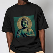 Buddha Stones Aura Green Buddha Tee T-shirt