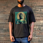 Buddha Stones Aura Green Buddha Tee T-shirt