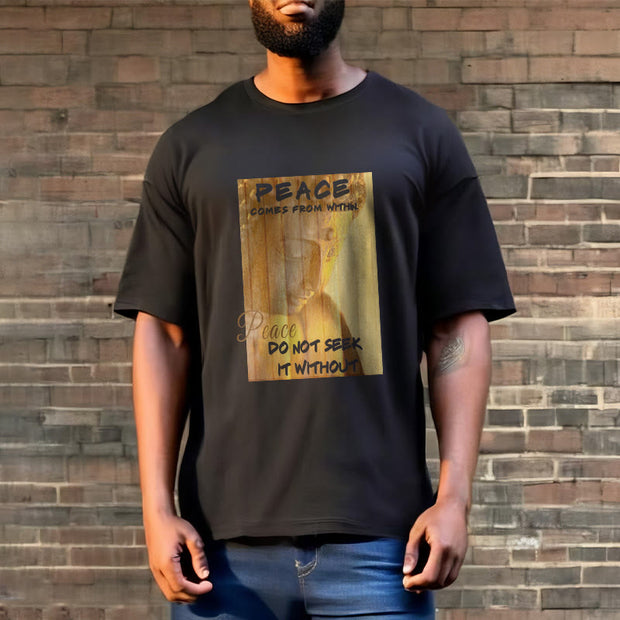 Buddha Stones Peace Comes From Within Tee T-shirt