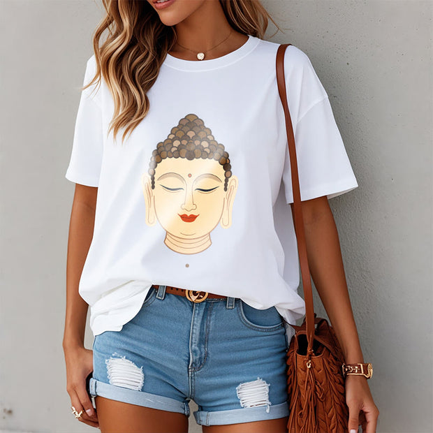 Buddha Stones Meditation Buddha Tee T-shirt