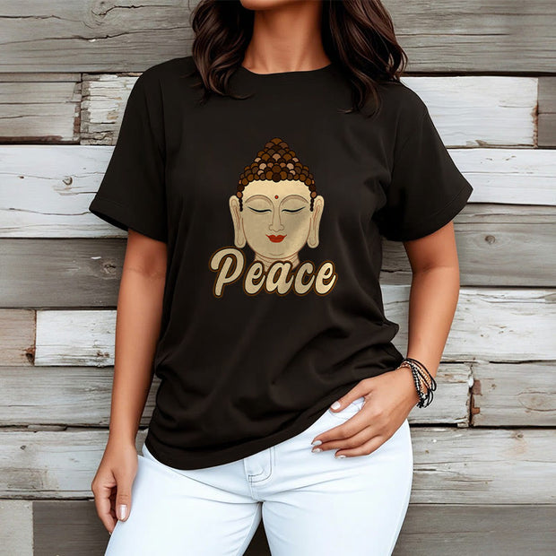 Buddha Stones Peace Buddha Tee T-shirt