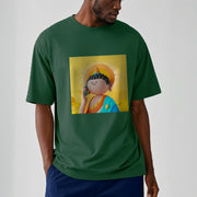 Buddha Stones Buddha Picks Up The Phone Tee T-shirt