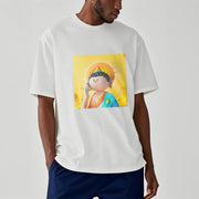 Buddha Stones Buddha Picks Up The Phone Tee T-shirt