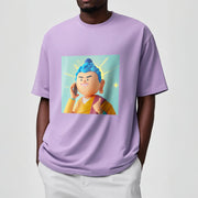 Buddha Stones Funny Cartoon Buddha Tee T-shirt