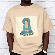 Buddha Stones Lotus Meditation Buddha Tee T-shirt