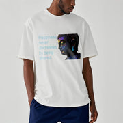 Buddha Stones Happiness Never Decreases By Being Shared Buddha Tee T-shirt