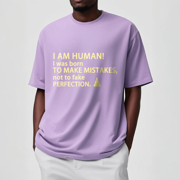 Buddha Stones I Am Human Tee T-shirt