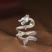 FREE Today: Strength And Wisdom Vintage Dragon Pattern Ring FREE FREE Vintage Dragon Pattern(Adjustable)