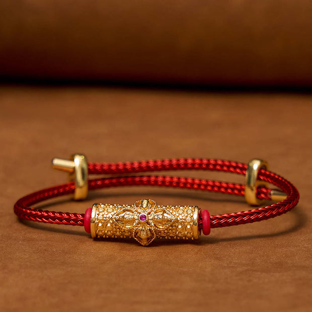 FREE Today: Mindfulness Thinking Four-Faced Buddha Copper String Bracelet FREE FREE 12