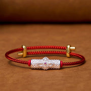 FREE Today: Mindfulness Thinking Four-Faced Buddha Copper String Bracelet FREE FREE 24