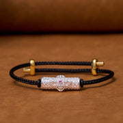 Buddha Stones Copper Luck Red String Bracelet