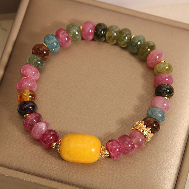 FREE Today: Positive Love Natural Tourmaline Topaz Bracelet FREE FREE 2