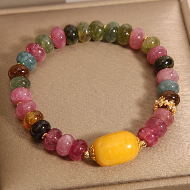 FREE Today: Positive Love Natural Tourmaline Topaz Bracelet FREE FREE 3